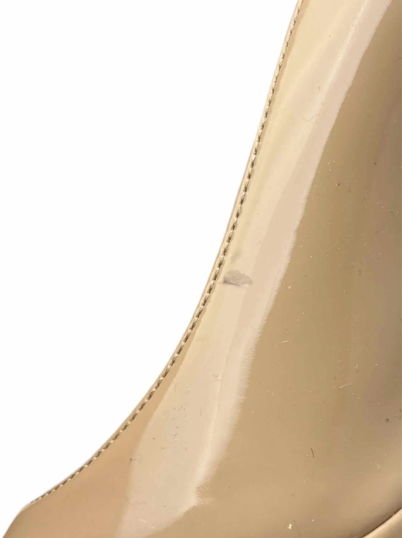 Prada Size 38 Patent Leather Platform Pumps - Image 7