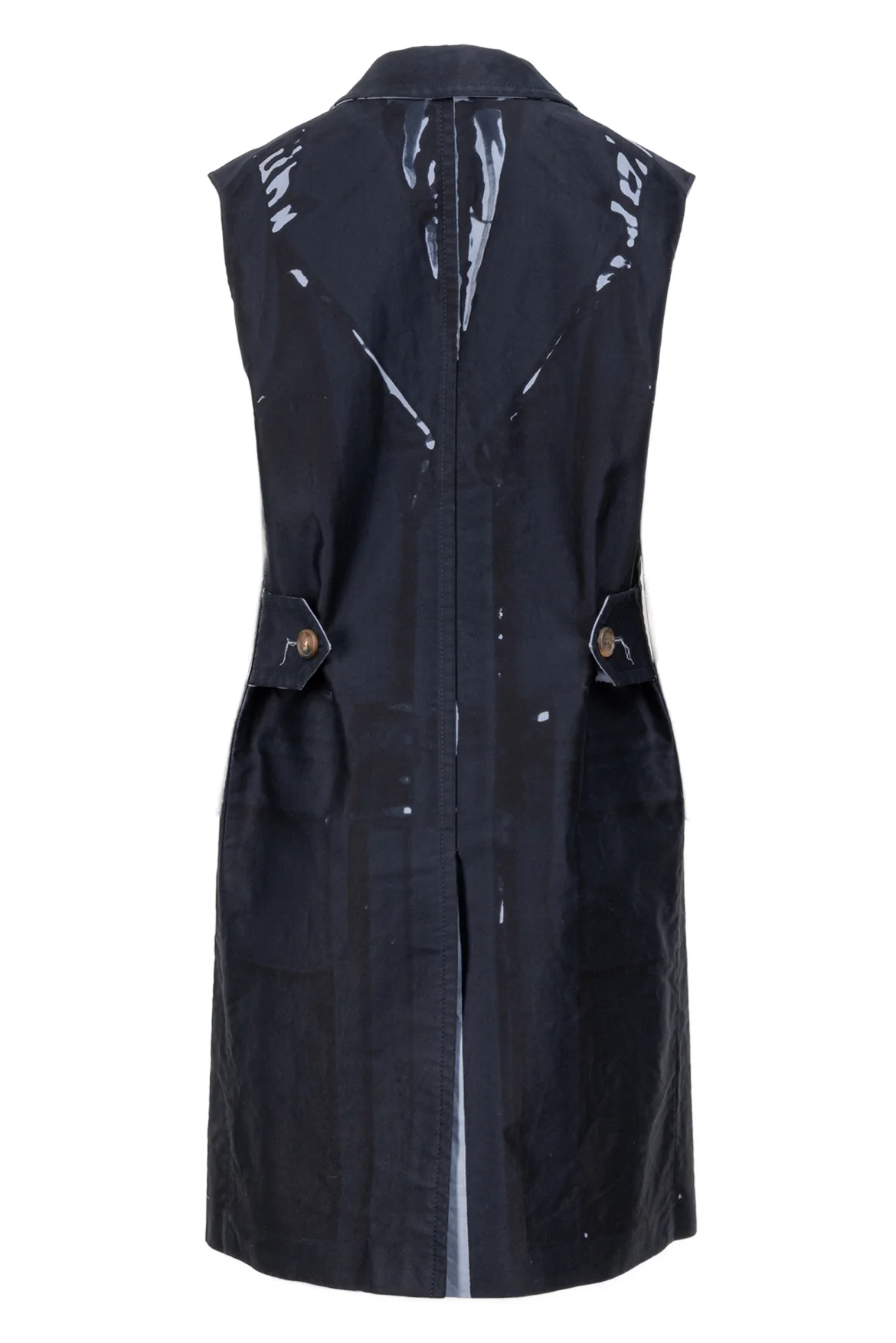 Prada Size 38 Spring 2018 Long Printed Cotton Vest - Image 2