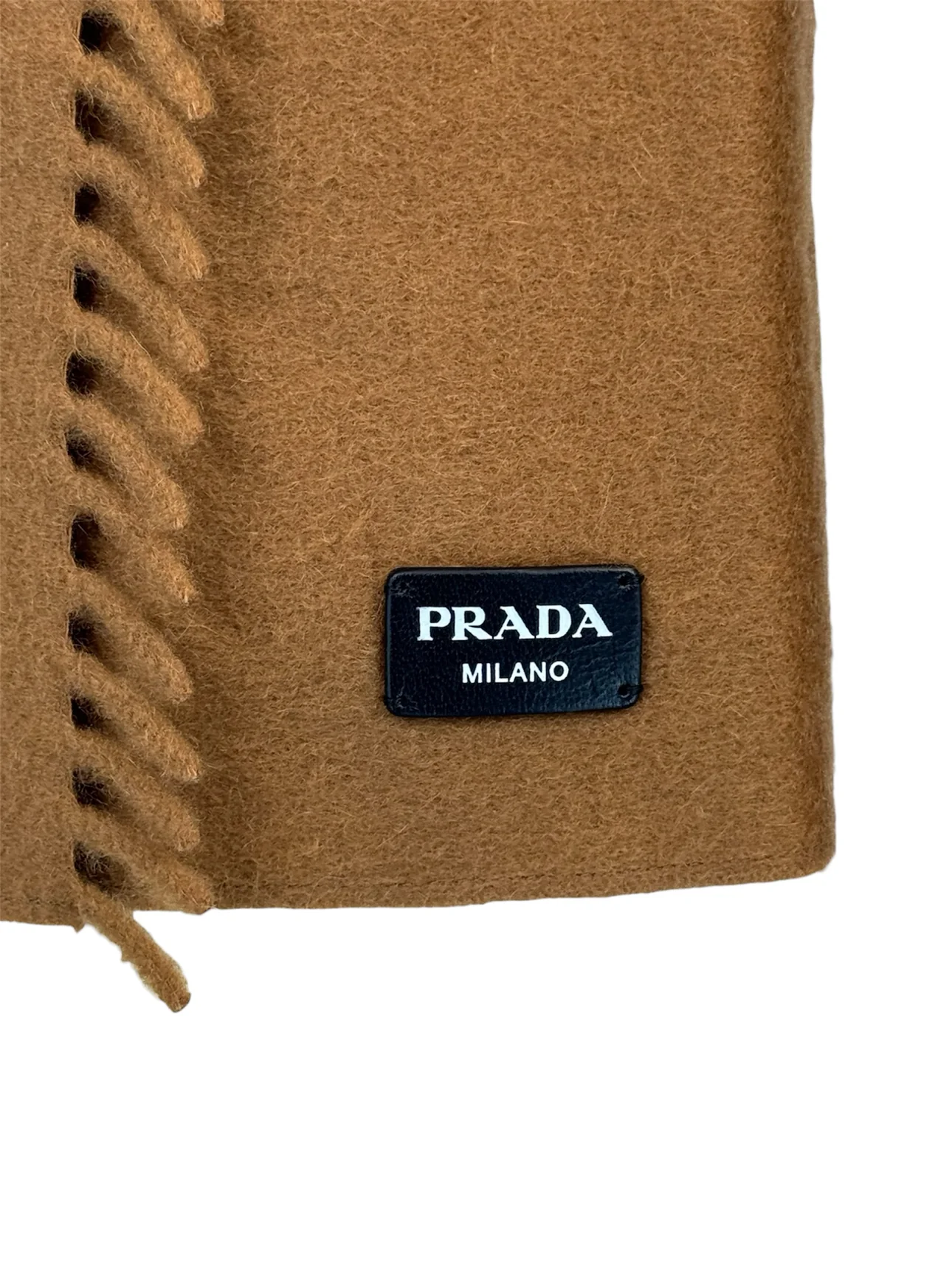 Prada Size 4 2023 Cashmere Wrap Mini Skirt - Image 3