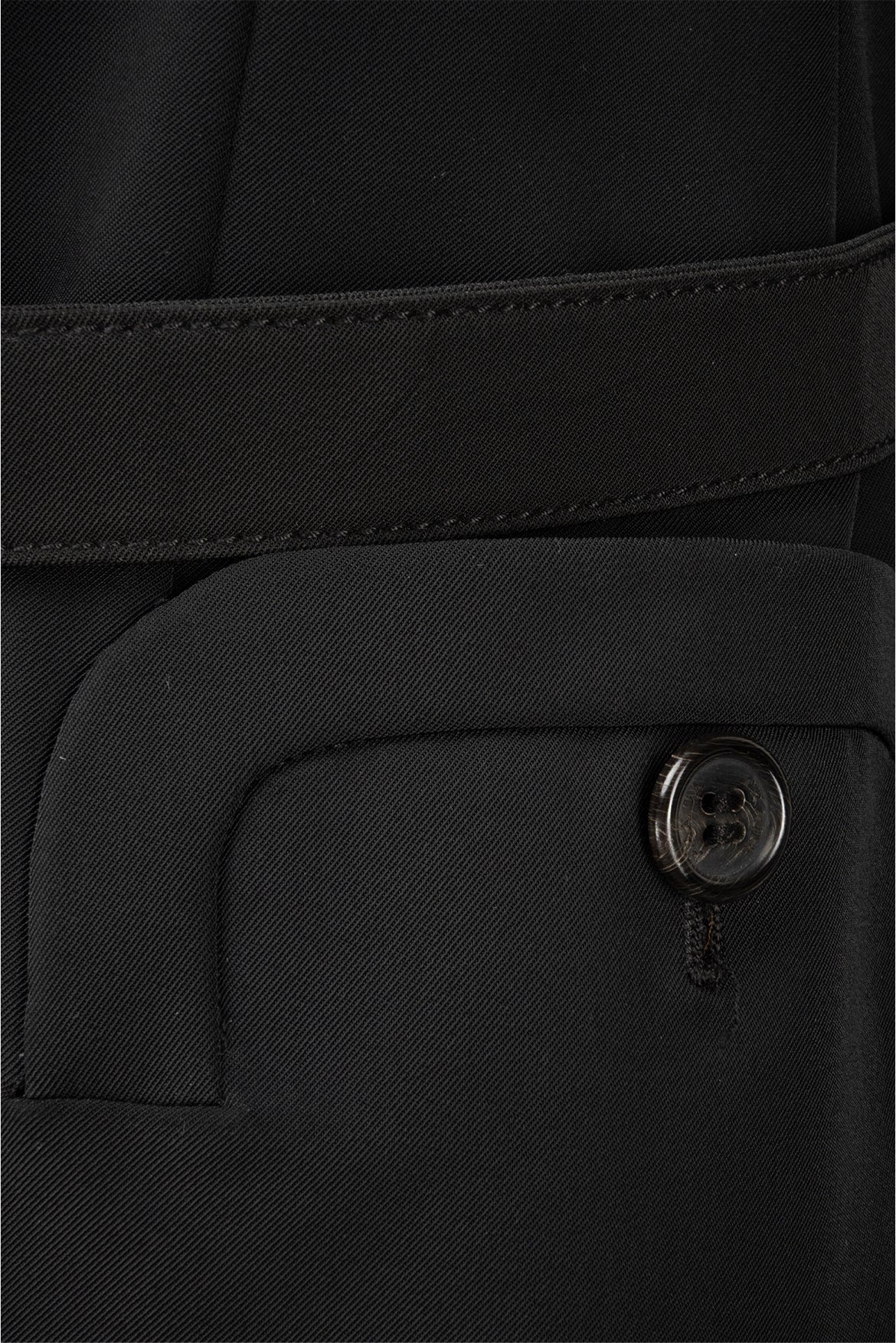 Prada Size 4 Single Breasted Belted Blazer - Image 3