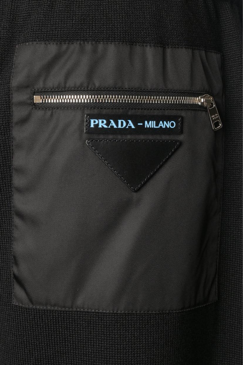 Prada Size 52 Men's 2018 Wool Knit Sweatpants - Image 3