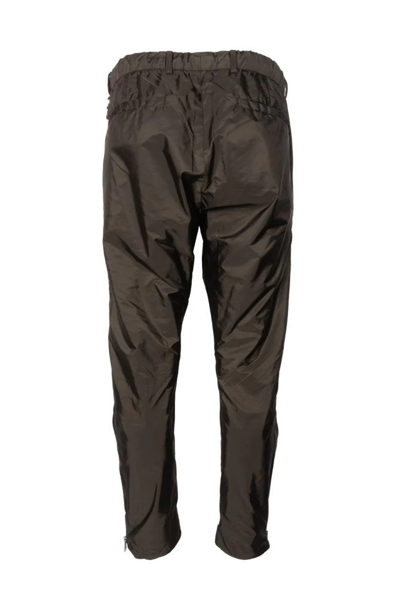 Prada Size S Men's Nylon Side Zip Pants - Image 2