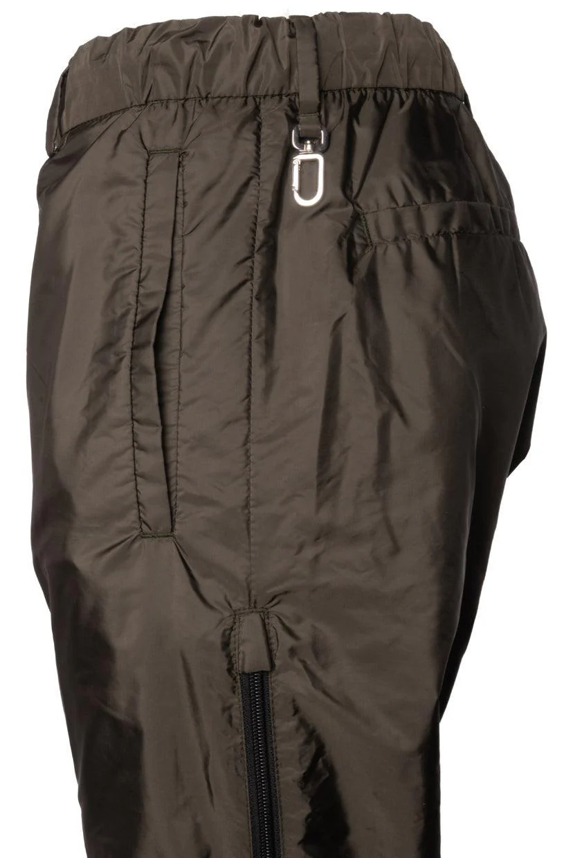 Prada Size S Men's Nylon Side Zip Pants - Image 3