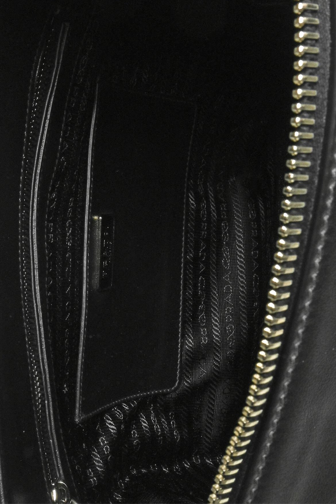 Prada Soft Leather Side Zip Tote - Image 6
