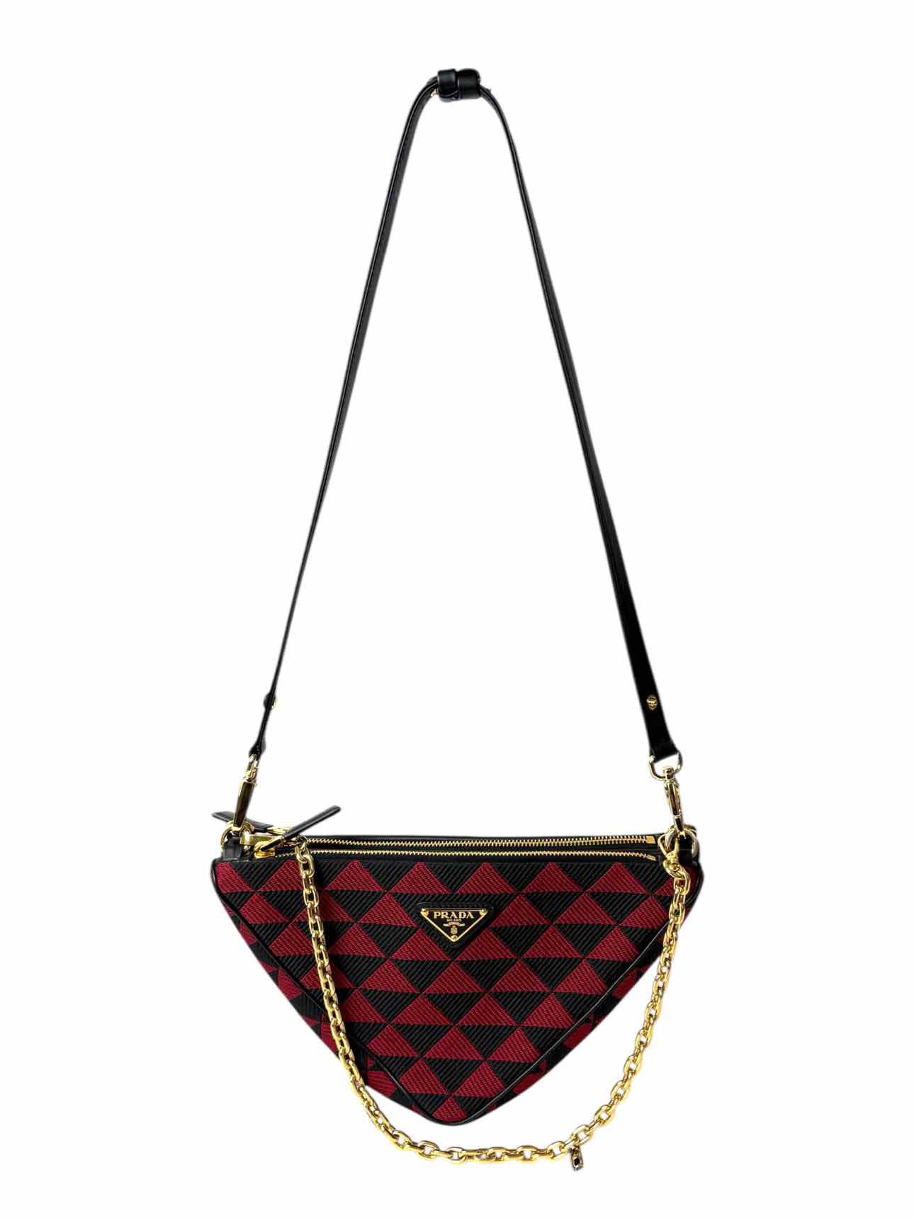 Prada Symbole Triangle  Purse - Image 6