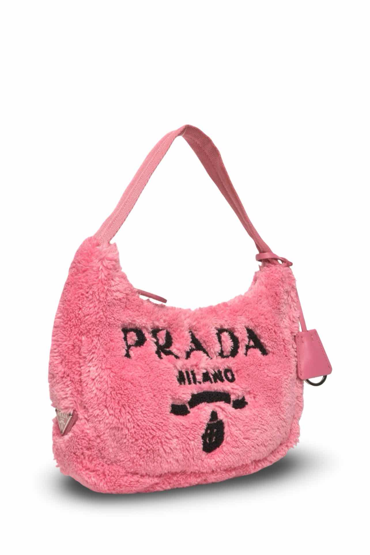 Prada Terry Cloth Mini Re-Edition 2000 Shoulder Bag - Image 2
