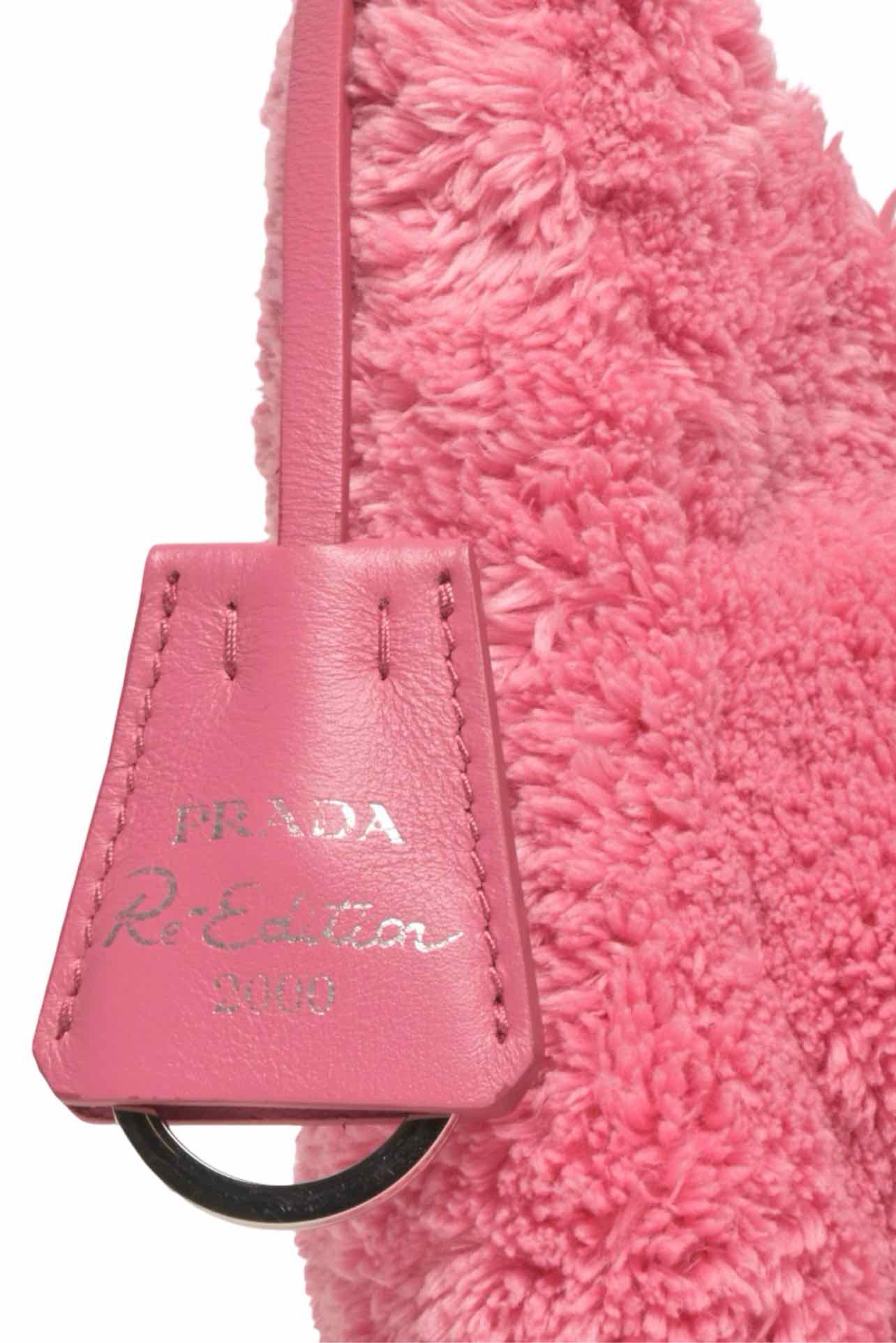 Prada Terry Cloth Mini Re-Edition 2000 Shoulder Bag - Image 5