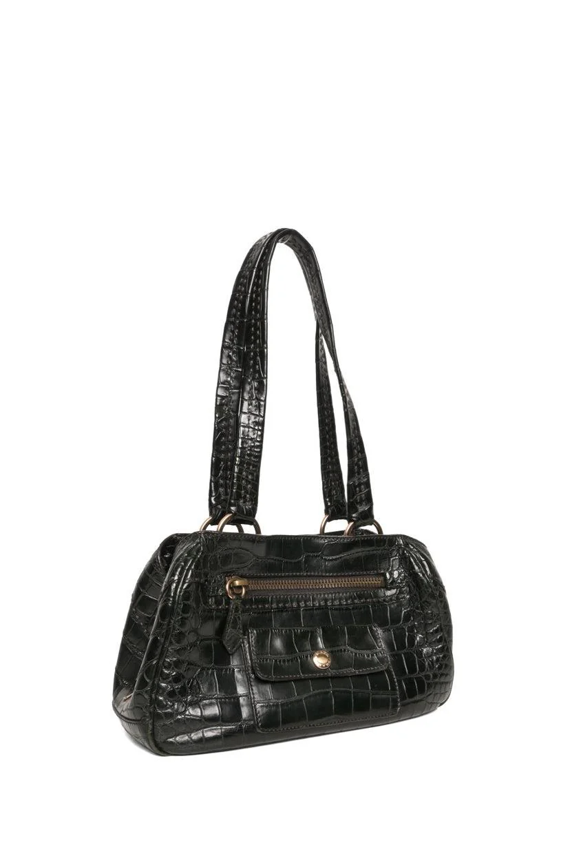 Prada Vintage Crocodile Leather Shoulder Bag - Image 2