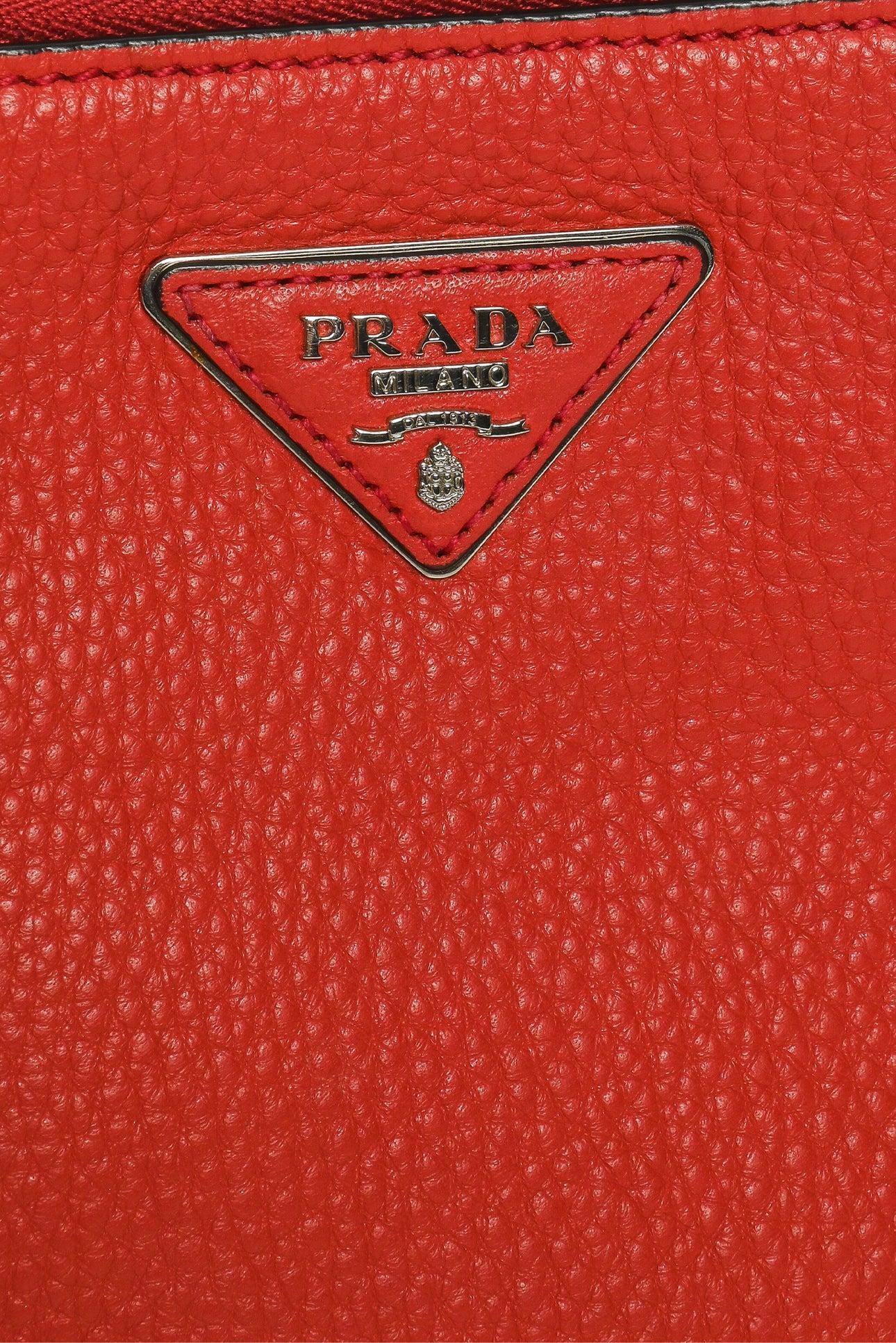 Prada Vitello Daino Clutch - Image 4