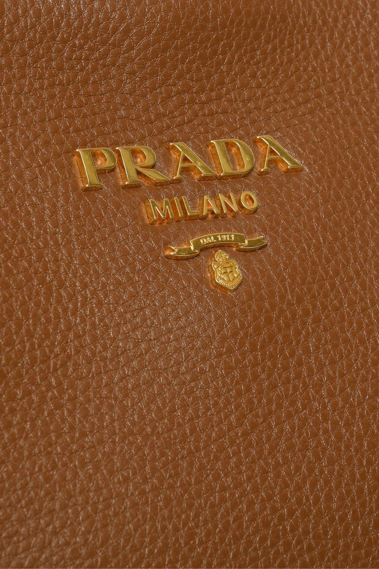 Prada Vitello Daino Hobo Shoulder Bag - Image 6