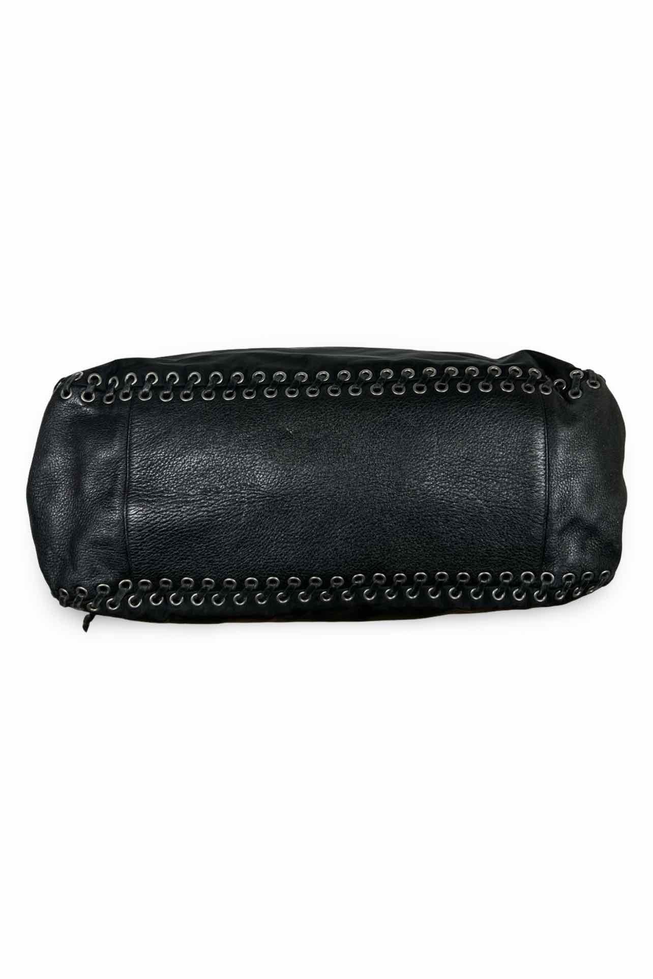Prada Whipstitch Nylon Top Handle Bag - Image 5