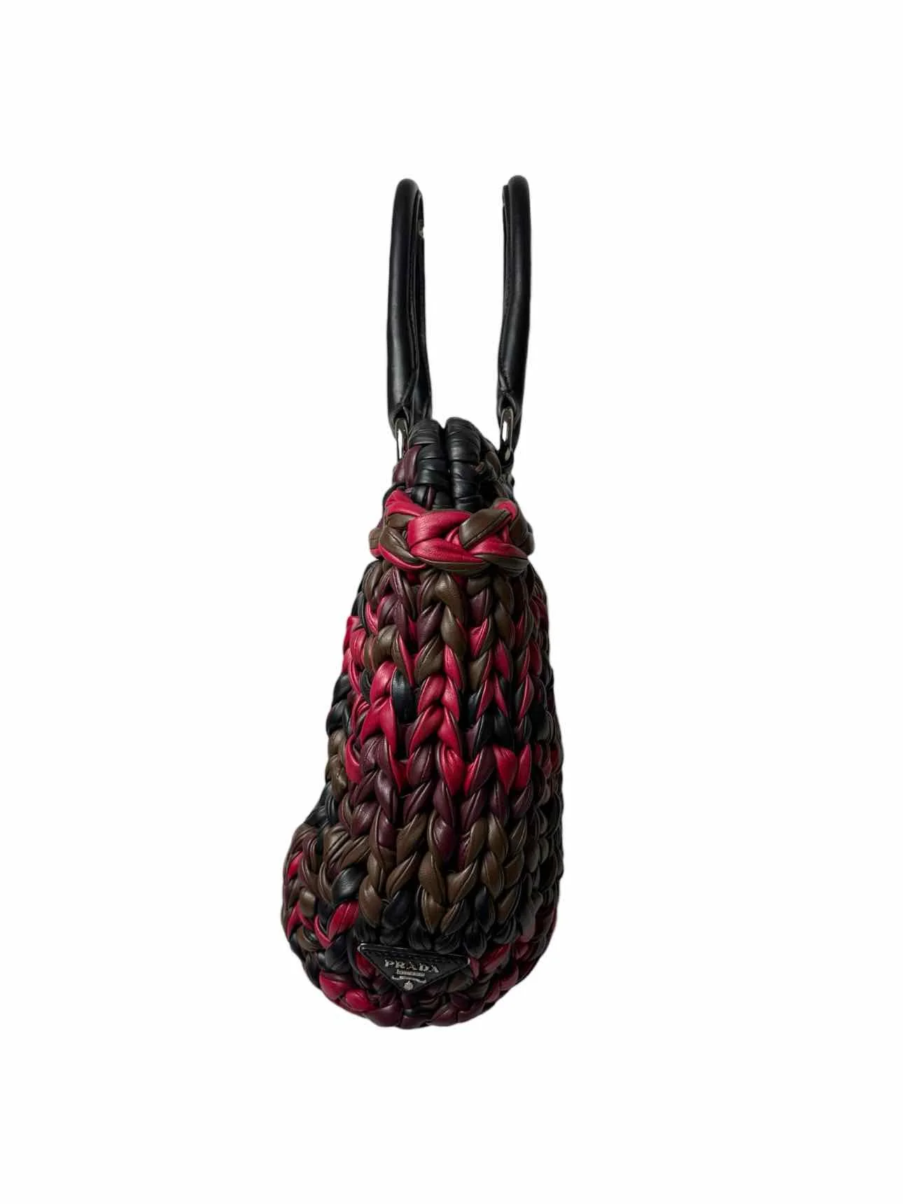 Prada Woven Leather Purse - Image 2