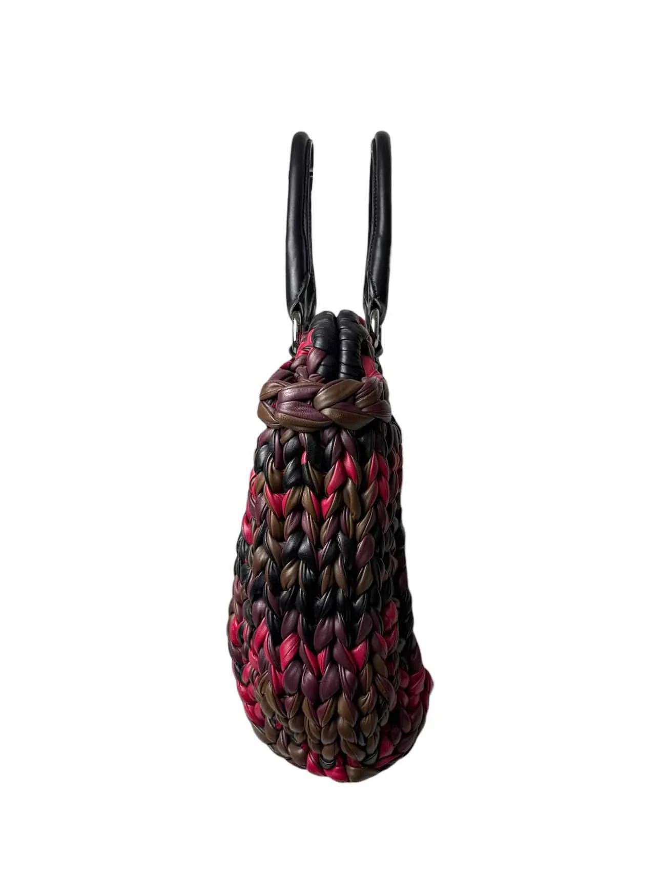 Prada Woven Leather Purse - Image 4