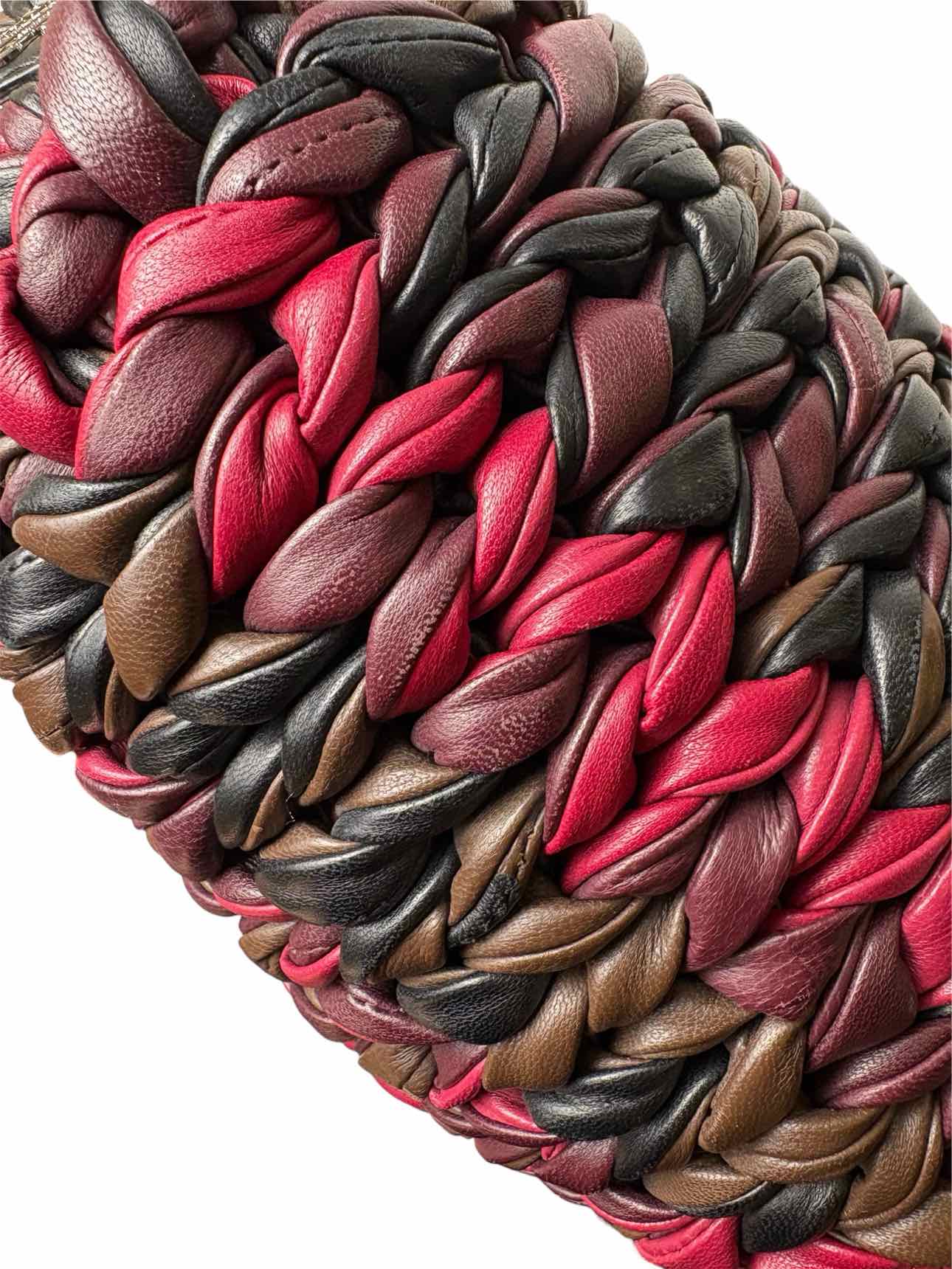 Prada Woven Leather Purse - Image 7