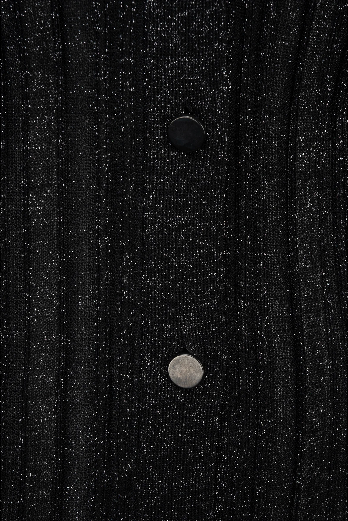 Proenza Schouler Size M Metallic Ribbed Thin Knit Cardigan - Image 3