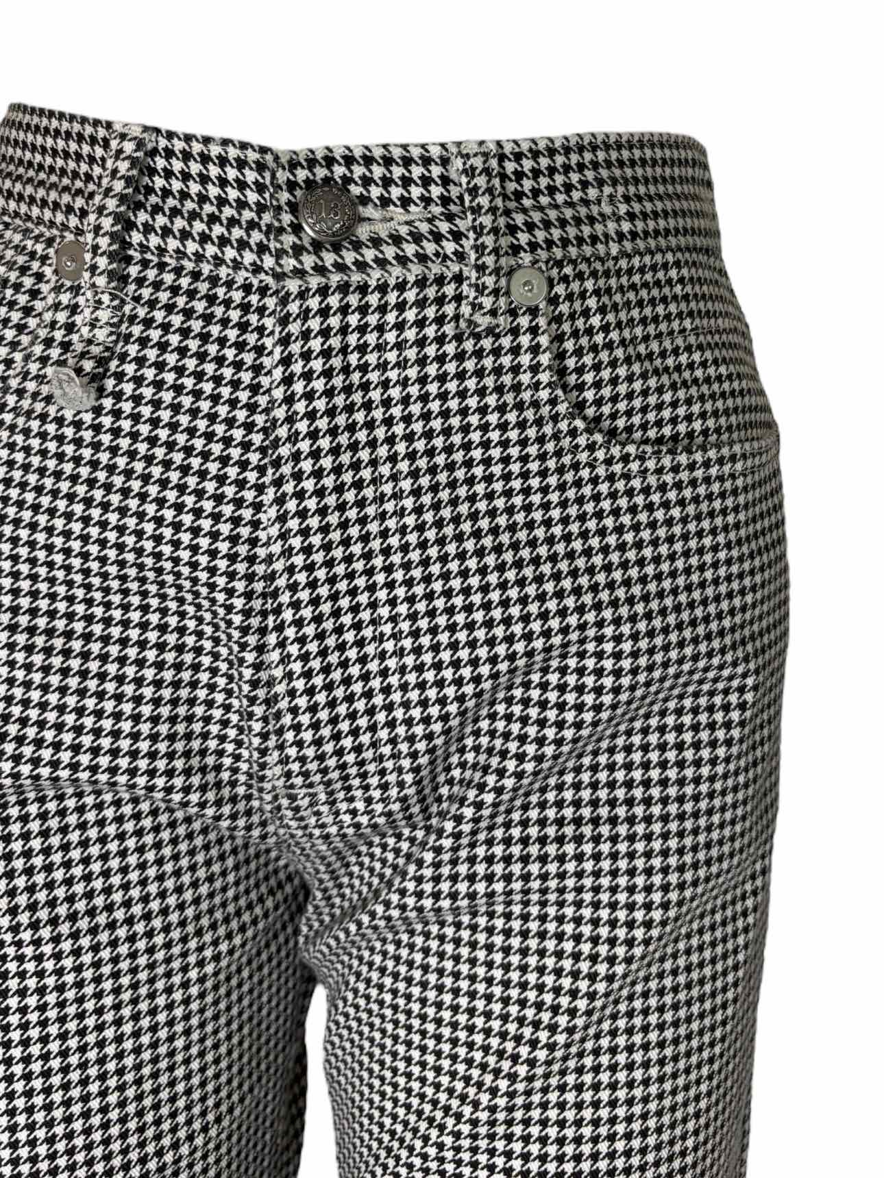 R13 Houndstooth Jane Jeans Size 26 Pants - Image 3