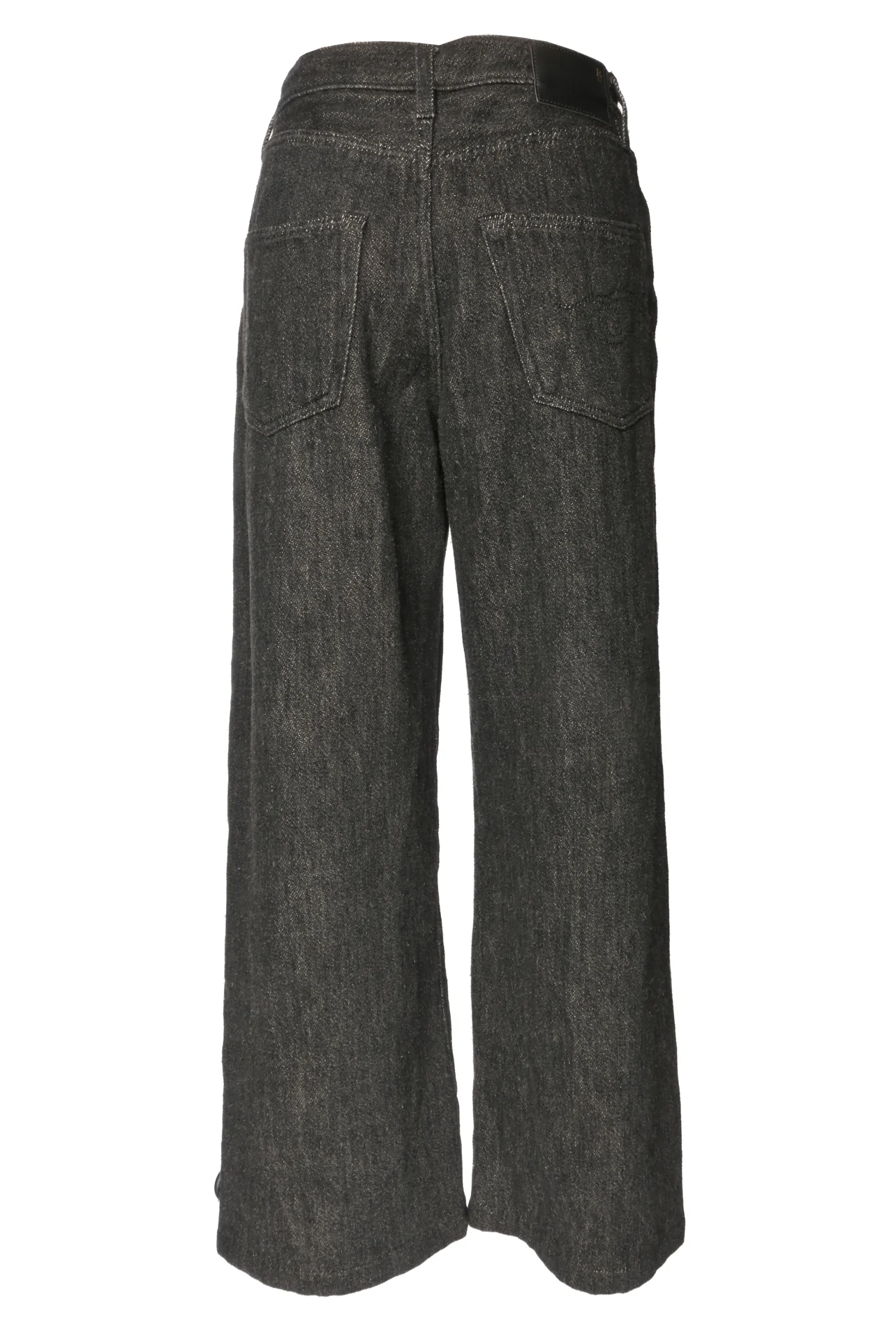 R13 Size 23 Damon Pleated Wide Leg Jeans - Image 2