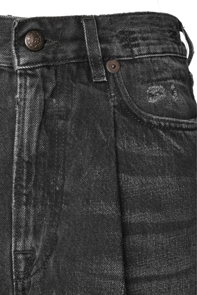 R13 Size 24 Crop Wide Leg Jeans - Image 3