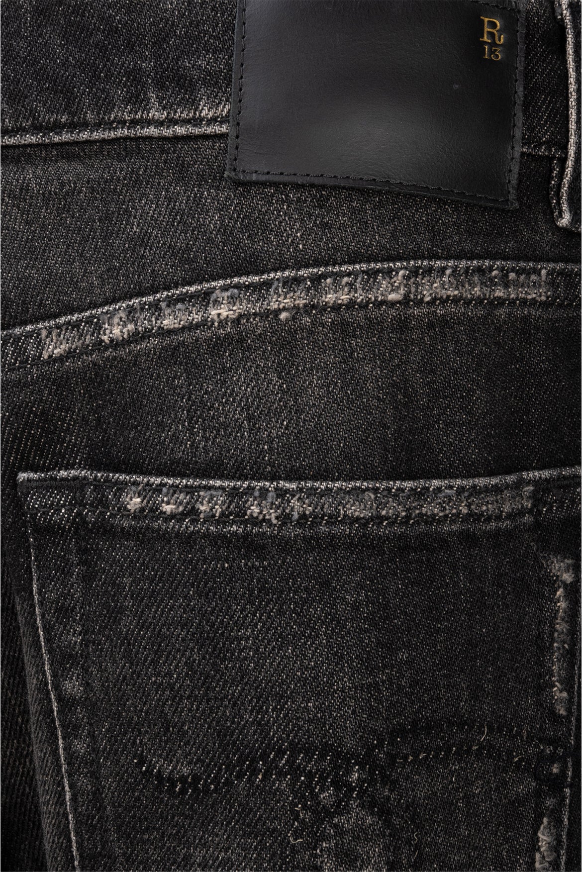 R13 Size 29 Alice Straight-Leg Jeans - Image 3