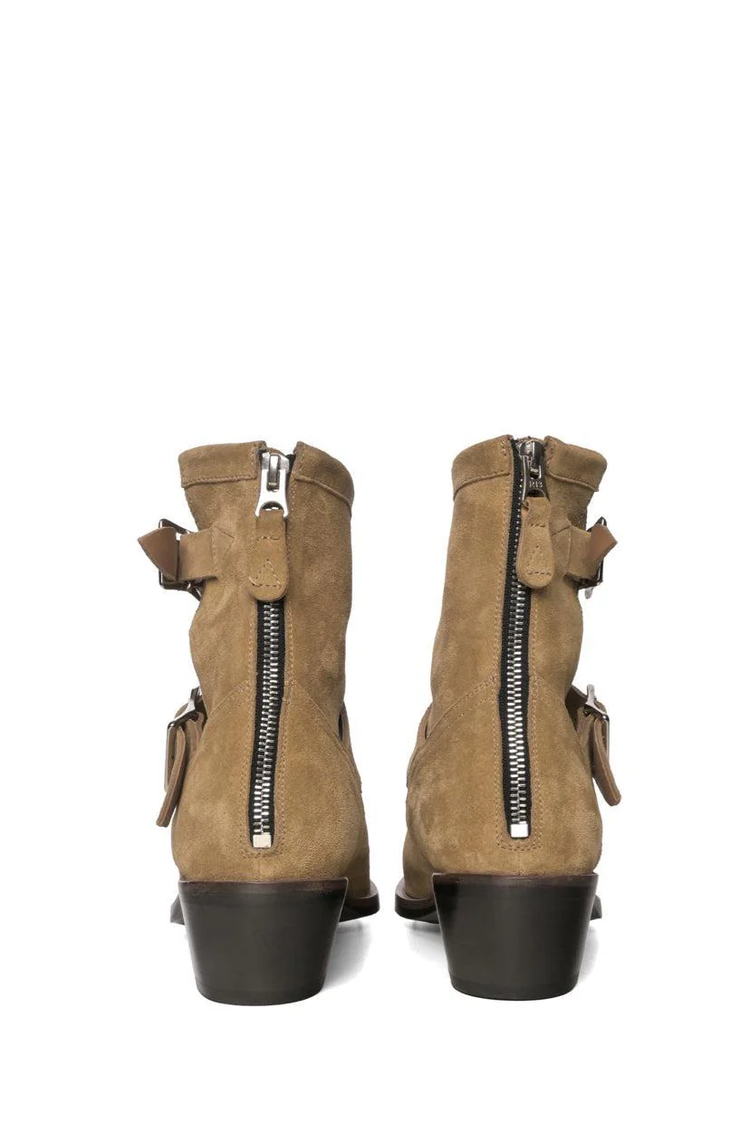 R13 Size 39 Suede Western Ankle Boots - Image 4