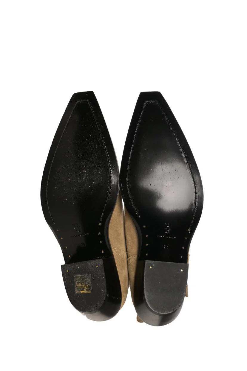 R13 Size 39 Suede Western Ankle Boots - Image 5