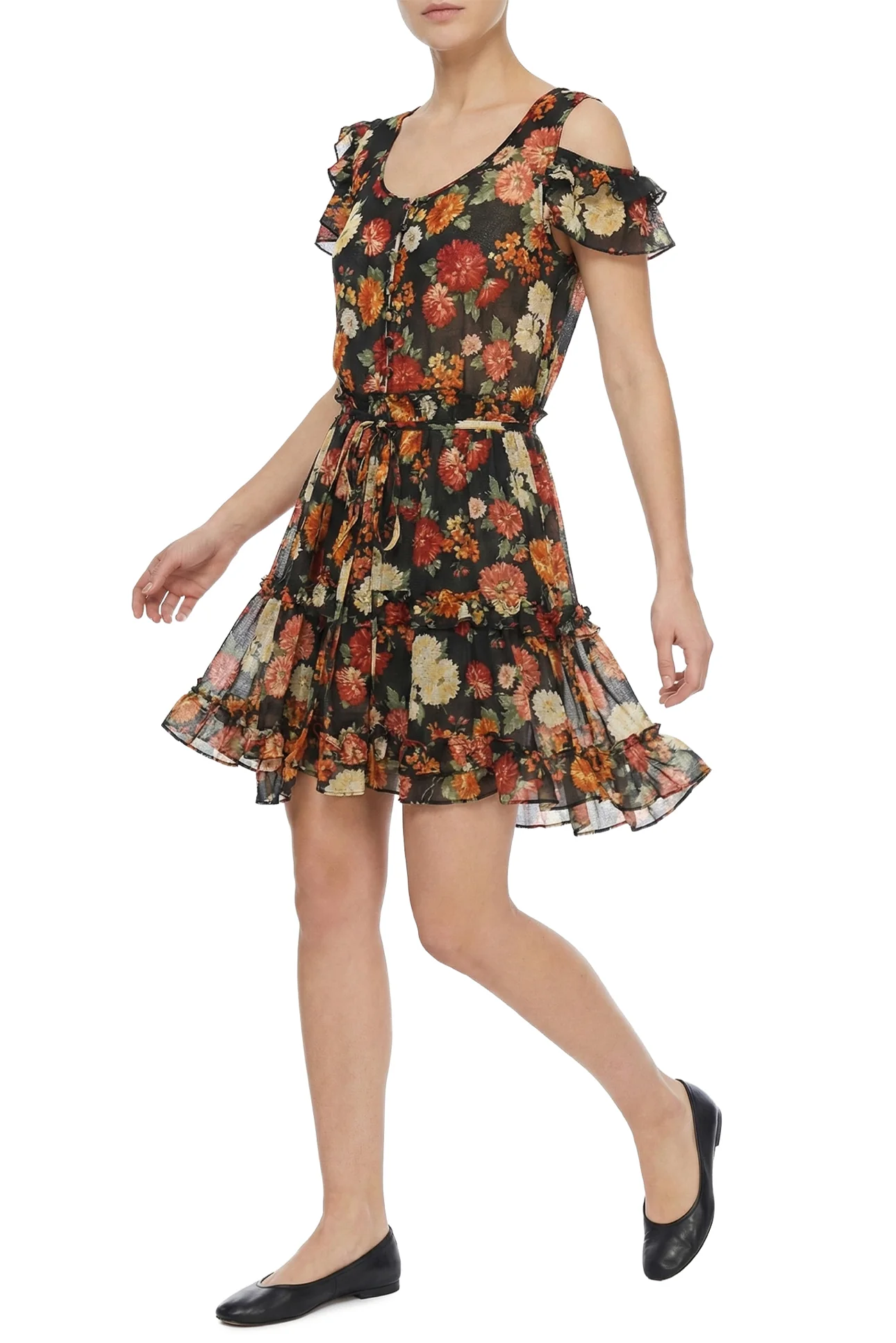 R13 Size S Deconstructed Babydoll Dress - Image 2