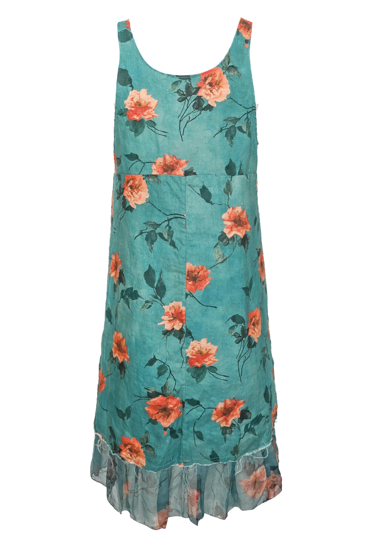 R13 Size S Layered Flounce Tank Slip Dress - Image 2