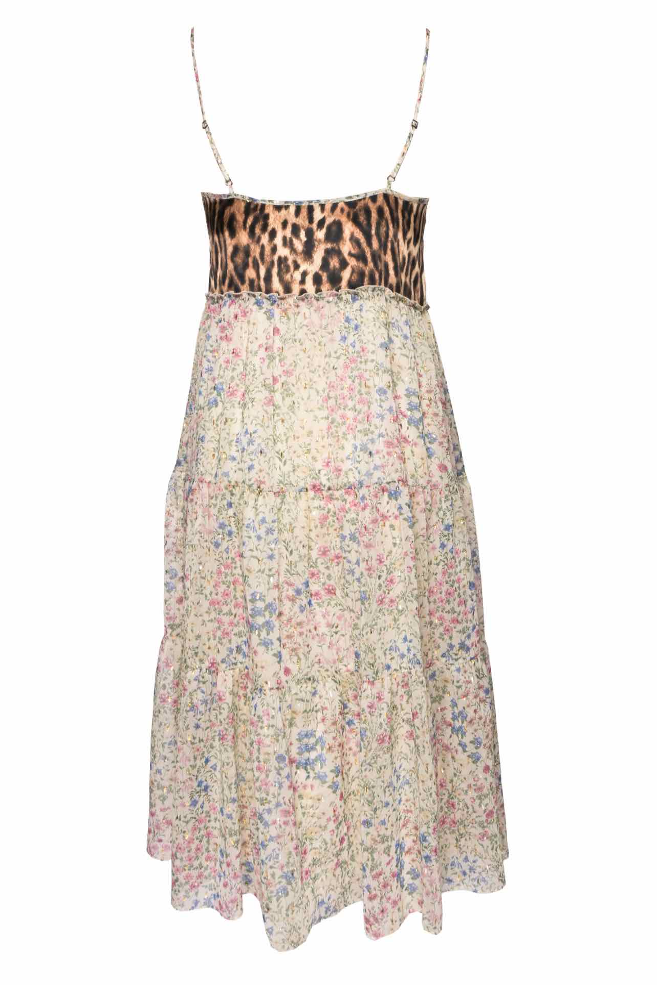 R13 Size S Midi Tiered Slip Dress - Image 2