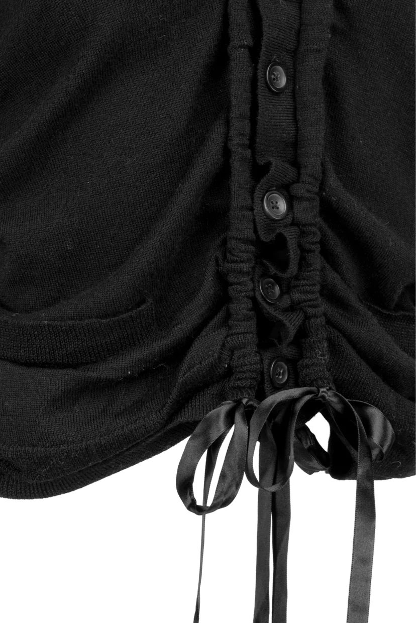 R13 Size S Shirred Cardigan - Image 3