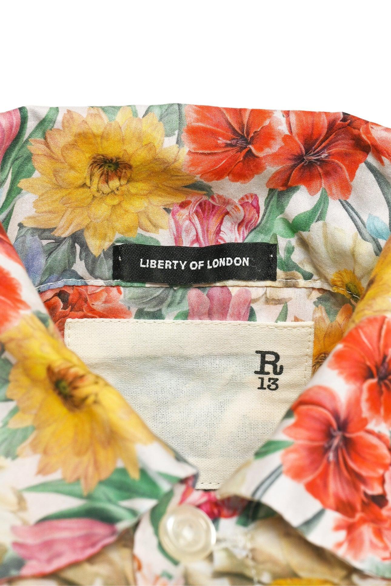R13 Size XS Floral Skater Blouse - Image 3
