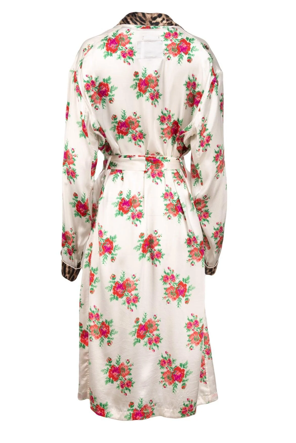 R13 Size XS Floral Smoking Robe - Image 2