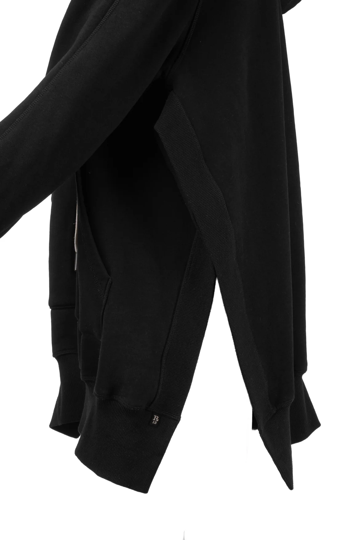 R13 Size XS/S Oversized Cape Hoodie - Image 3