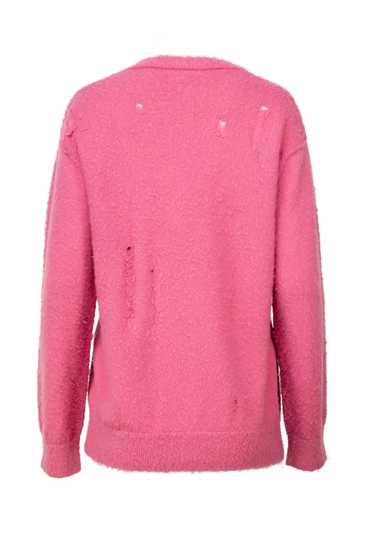 R13 Size XS Shaggy Oversized Distressed Edge Cardigan - Image 2