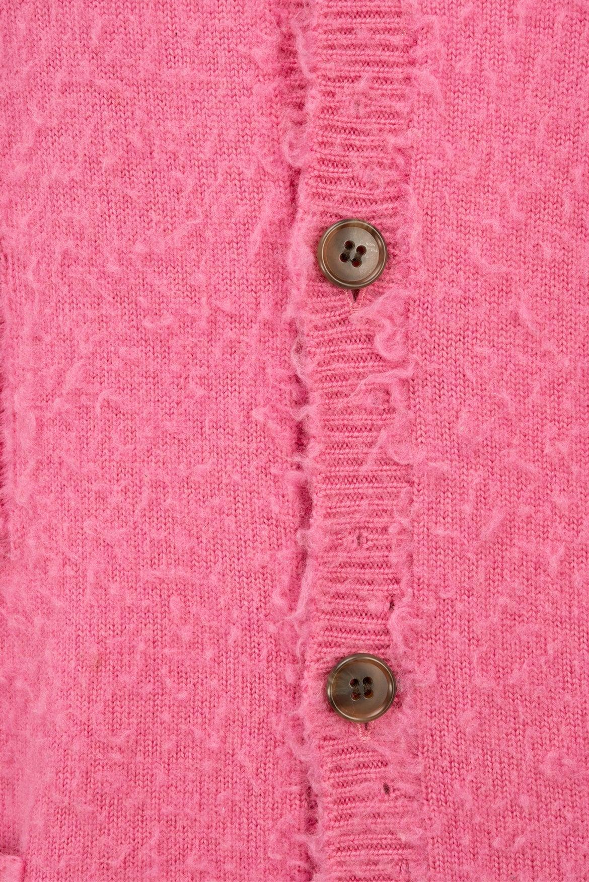 R13 Size XS Shaggy Oversized Distressed Edge Cardigan - Image 3