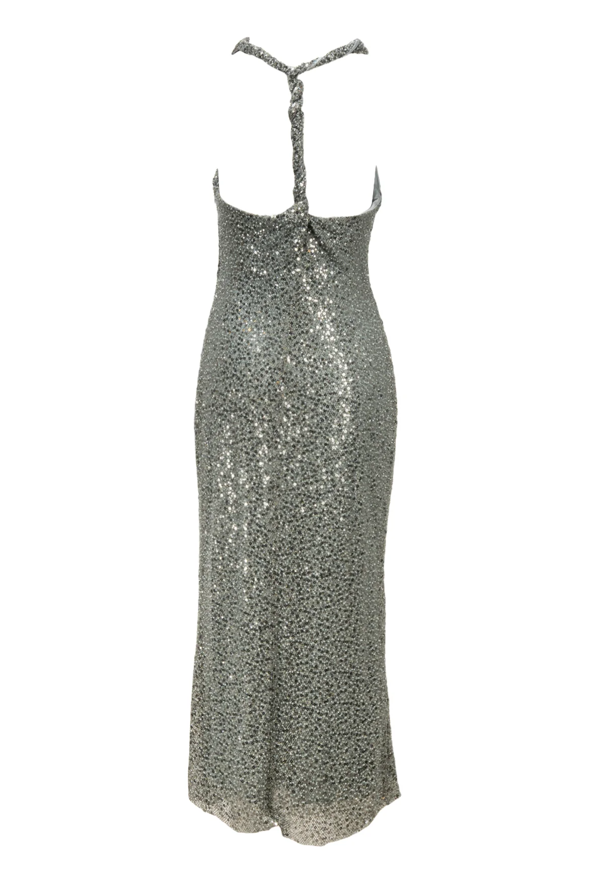 Rebecca Vallance Size 8 Nixie Halter Midi Dress - Image 2