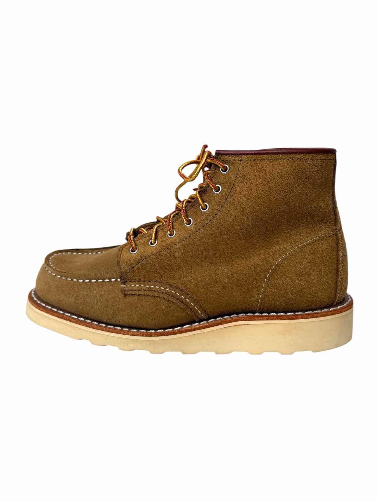 Red Wing Classic Moc- Suede Size 6 Ankle Boots - Image 3
