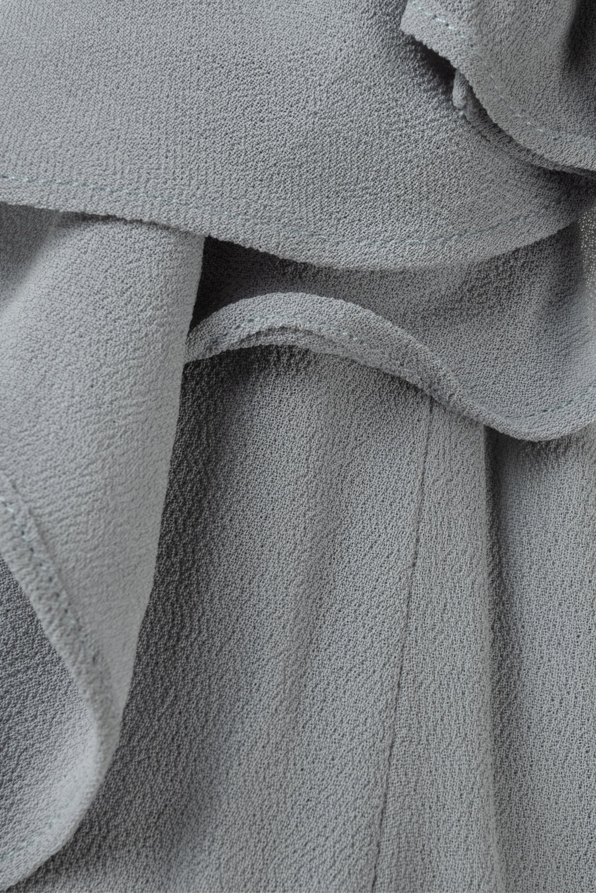 Reformation Size M Peppermint Ruffled Maxi Wrap Dress - Image 3