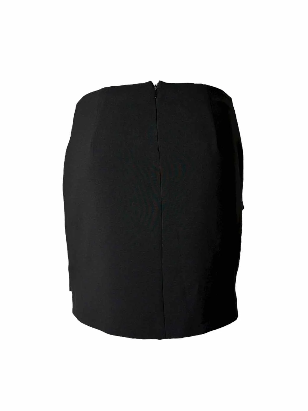 Rev___ Size 42 Pleated Poly Mini Skirt - Image 2