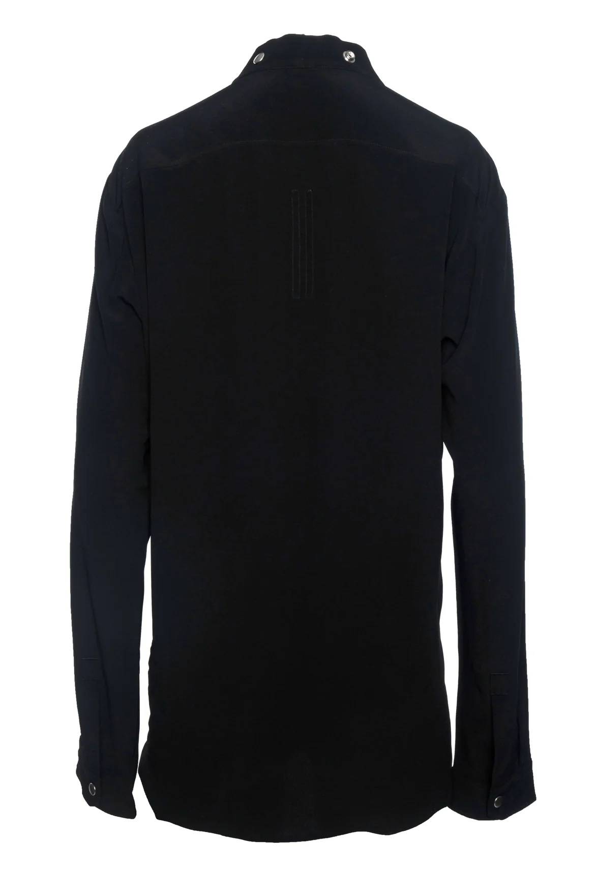 Rick Owens Size 36 Porterville F/W 24 Men's Silk Blend Shirt Long Sleeve - Image 2