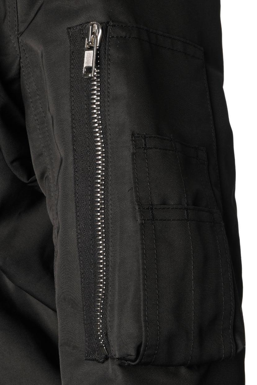 Rick Owens Size 4 Ripple Flight Bomber Jacket - Image 4