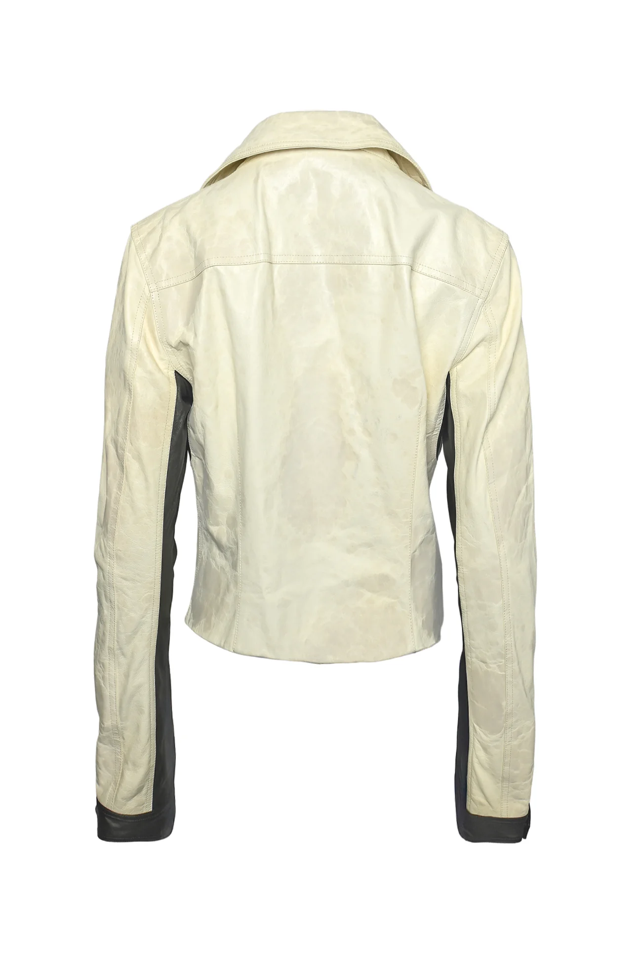Rick Owens Size 8 Dracubiker Leather Jacket - Image 2