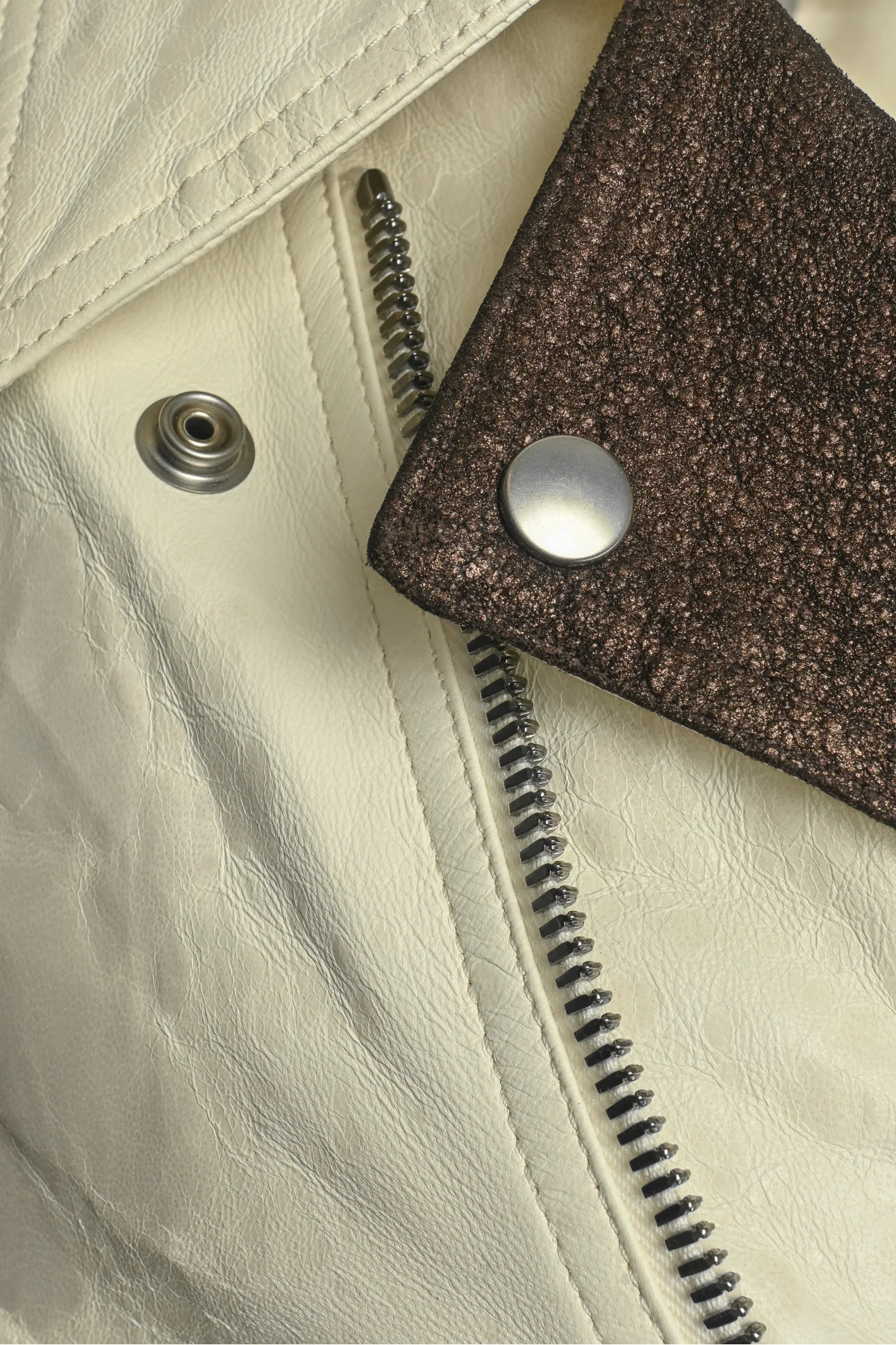 Rick Owens Size 8 Dracubiker Leather Jacket - Image 3