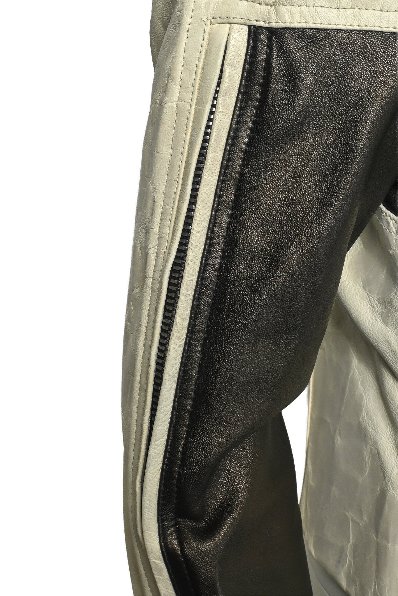 Rick Owens Size 8 Dracubiker Leather Jacket - Image 5
