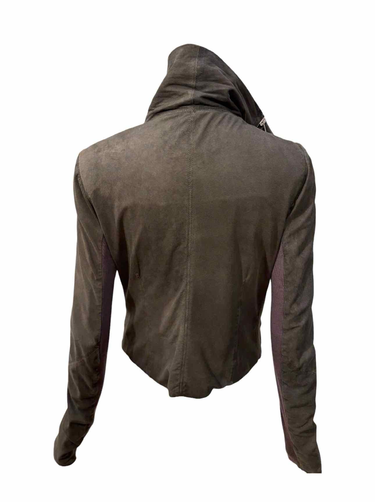 Rick Owens Size XS Leather Moto Jacket - Image 2
