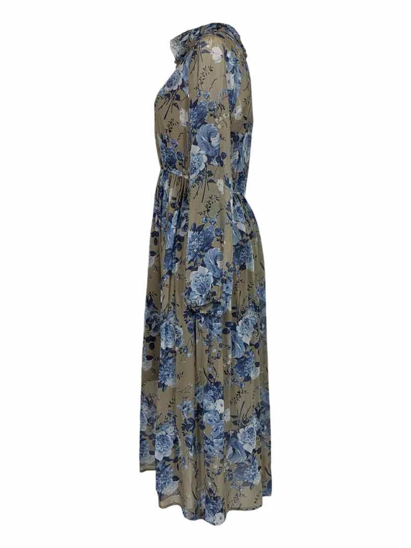 Robert Rodriguez Size 6 Silk Maxi Dress - Image 2