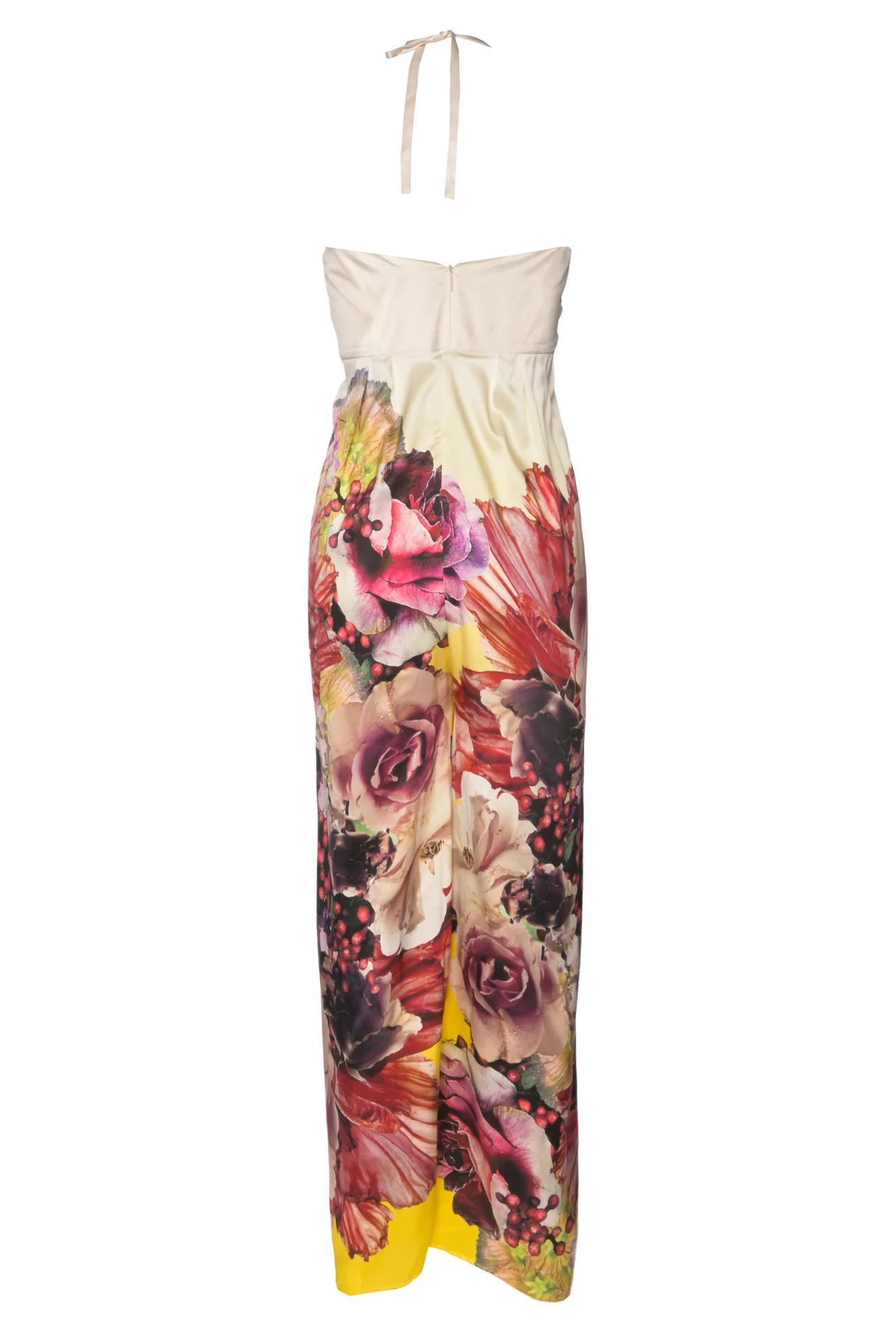Roberto Cavalli Size 38 Floral Silk Jumpsuit - Image 2
