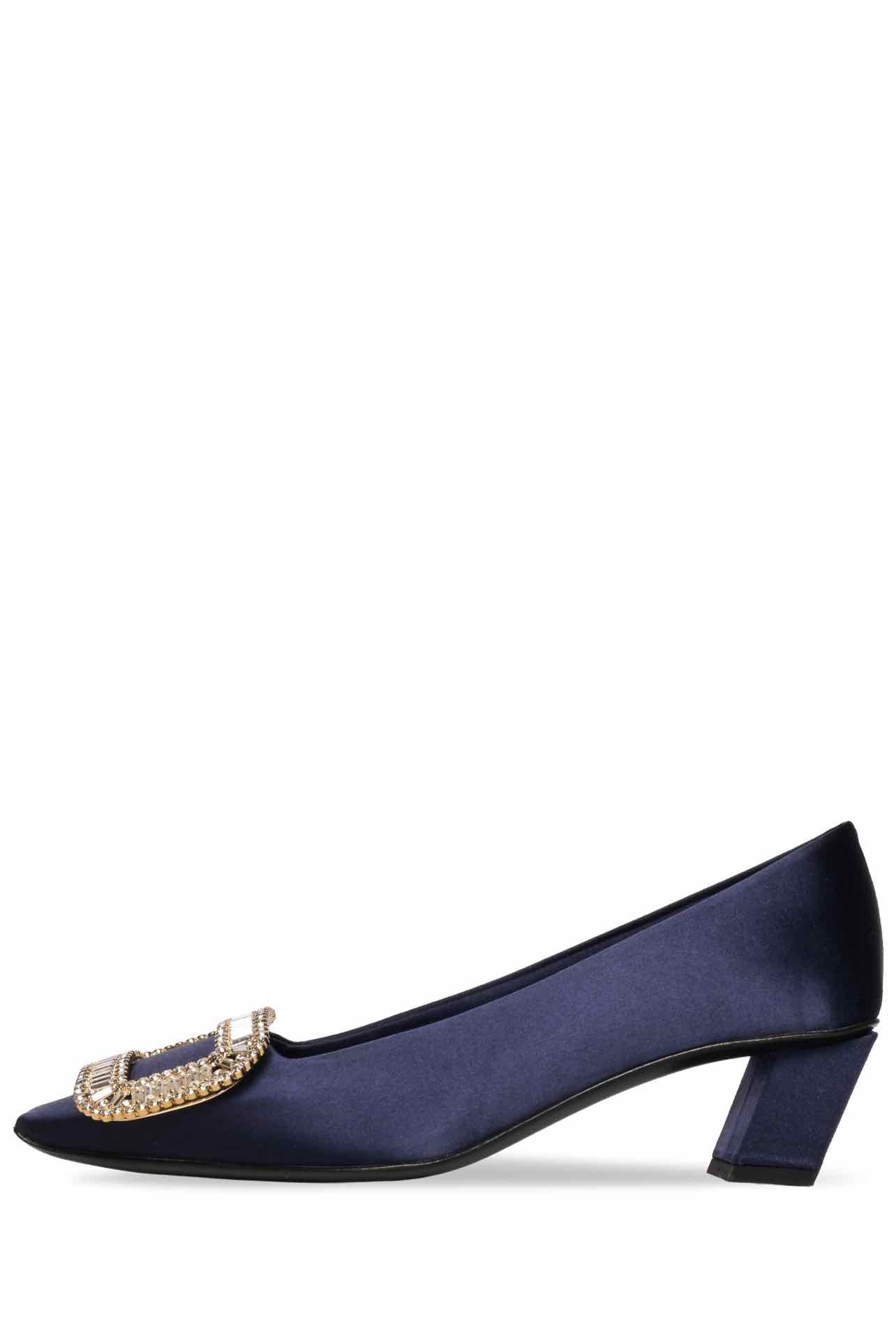 Roger Vivier Size 34 Belle Vivier Pilgrim Pumps - Image 3
