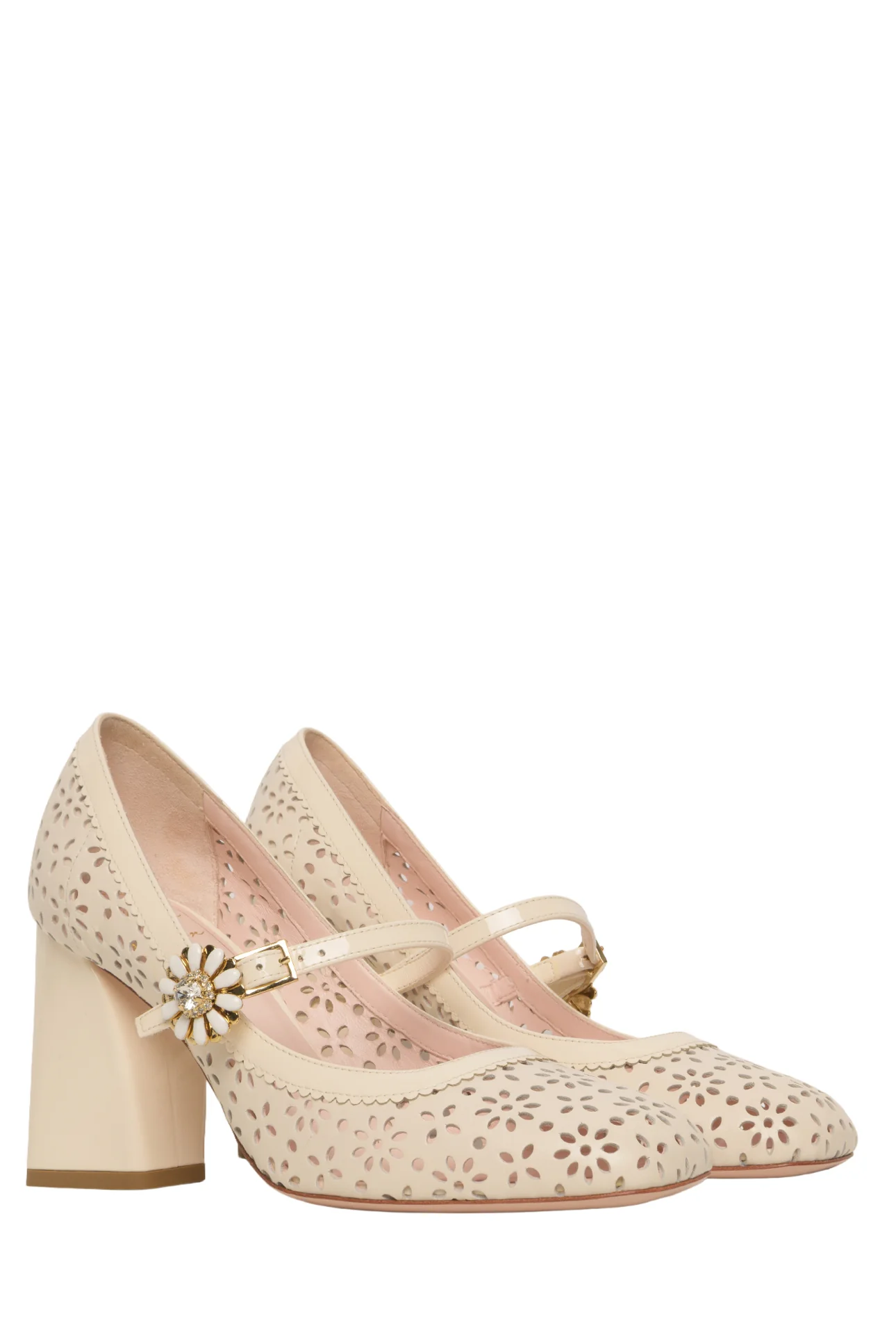 Roger Vivier Size 35.5 Très Vivier Leather Mary Jane Pumps - Image 2
