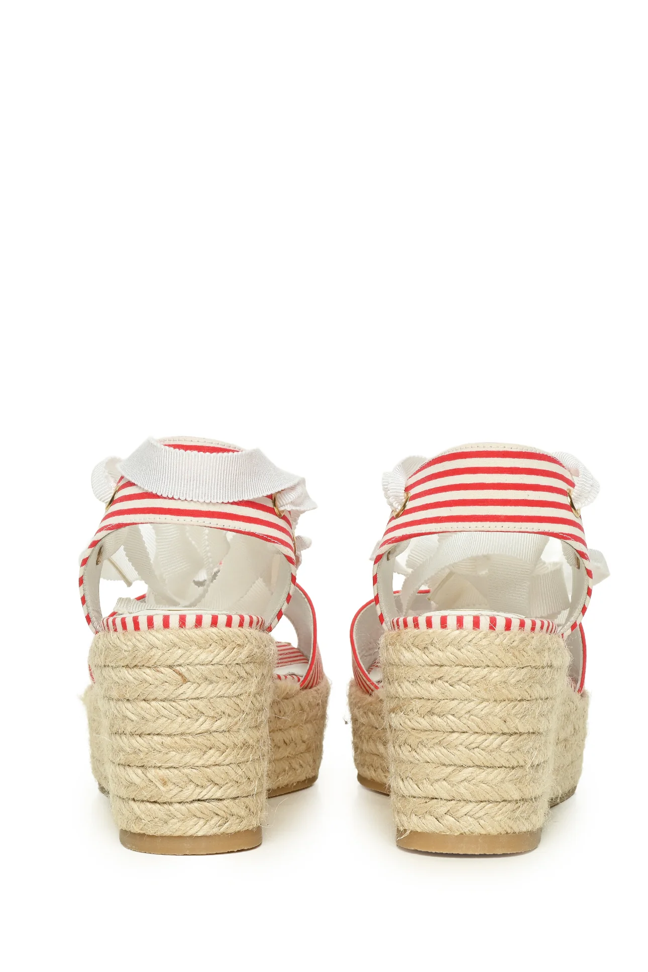 Roger Vivier Size 36.5 Blooming RV Embroidered Open Toe Espadrille Wedges - Image 4