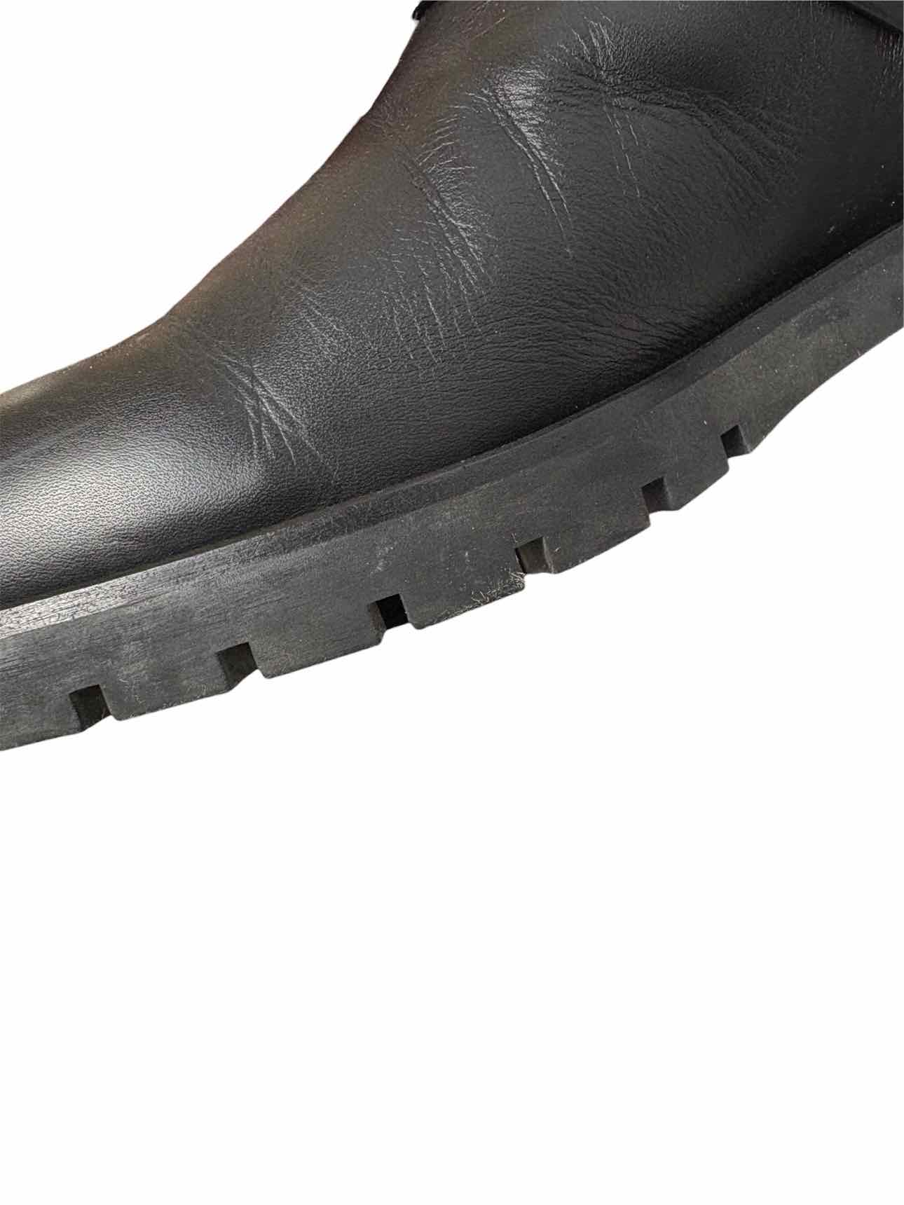 Roger Vivier Size 39.5 Leather Moto Boots - Image 13